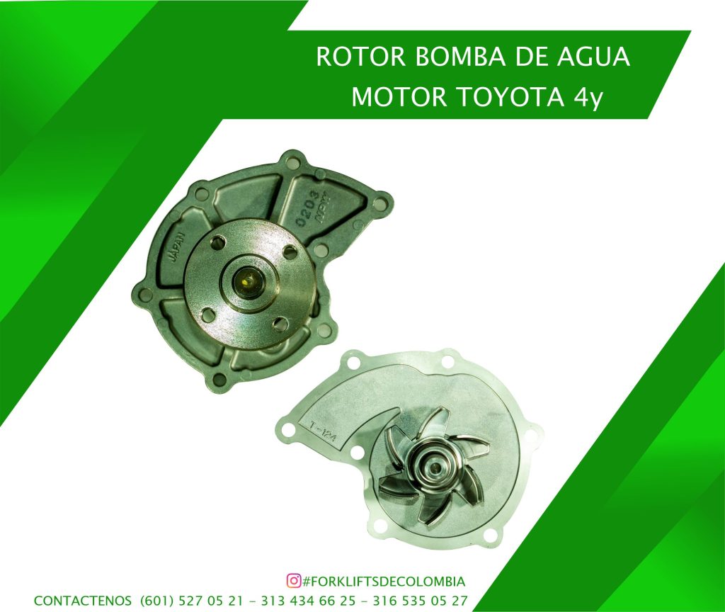 ROTOR BOMBA DE AGUA MOTOR TOYOTA