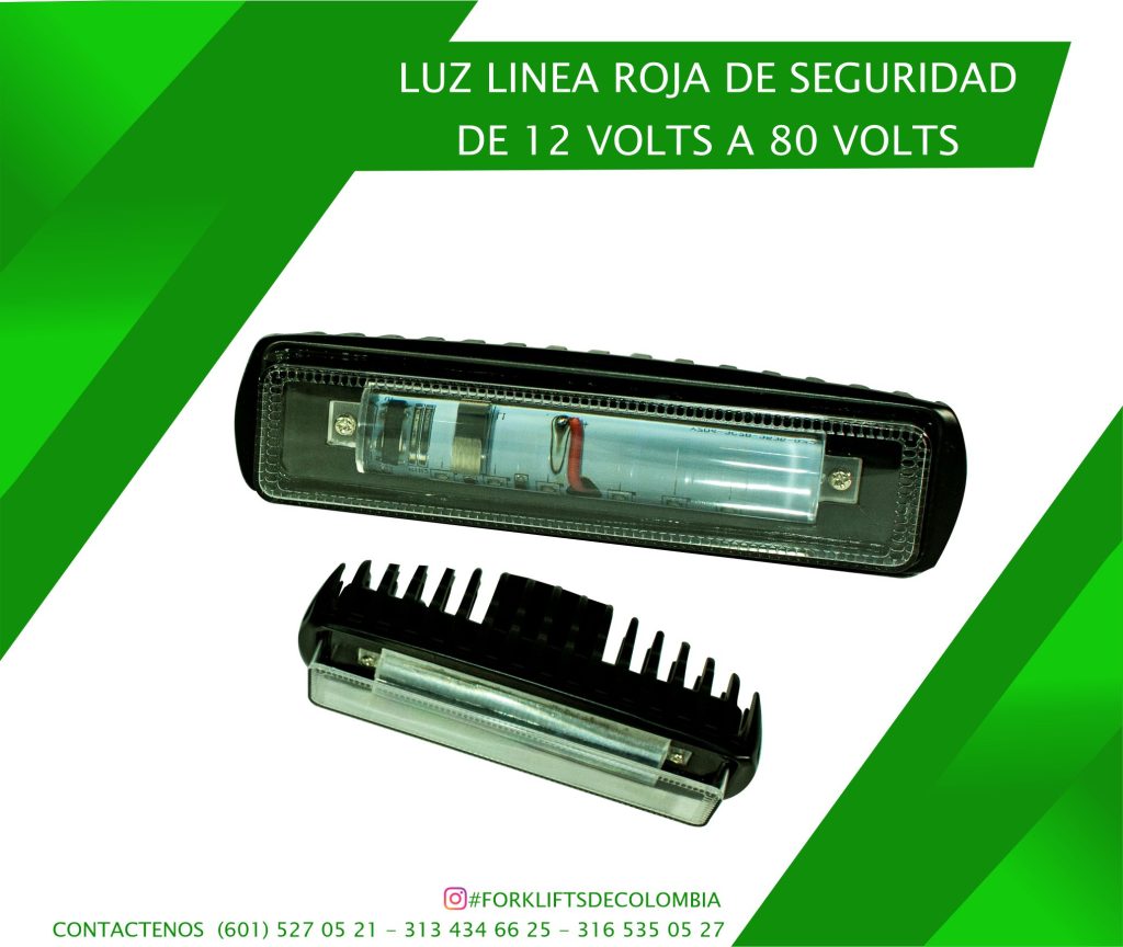 LUZ LINEA ROJA DE SEGURIDAD